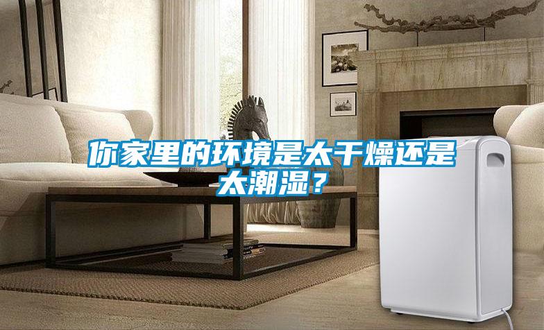 你家里的環境是太干燥還是太潮濕?