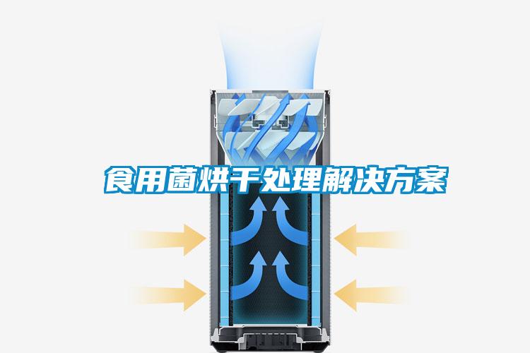 食用菌烘干處理解決方案