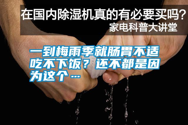 一到梅雨季就腸胃不適吃不下飯?還不都是因?yàn)檫@個(gè)…