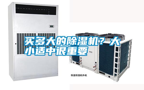 買多大的除濕機？大小適中很重要