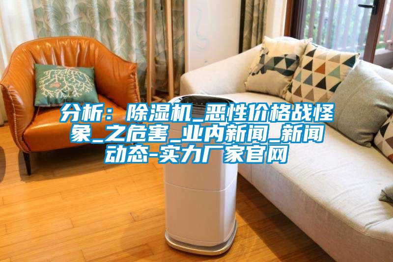 分析:除濕機(jī)_惡性價(jià)格戰(zhàn)怪象_之危害_業(yè)內(nèi)新聞_新聞動態(tài)-實(shí)力廠家官網(wǎng)