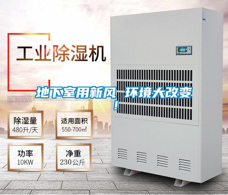 地下室用新風 環境大改變!