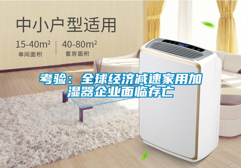 考驗(yàn):全球經(jīng)濟(jì)減速家用加濕器企業(yè)面臨存亡