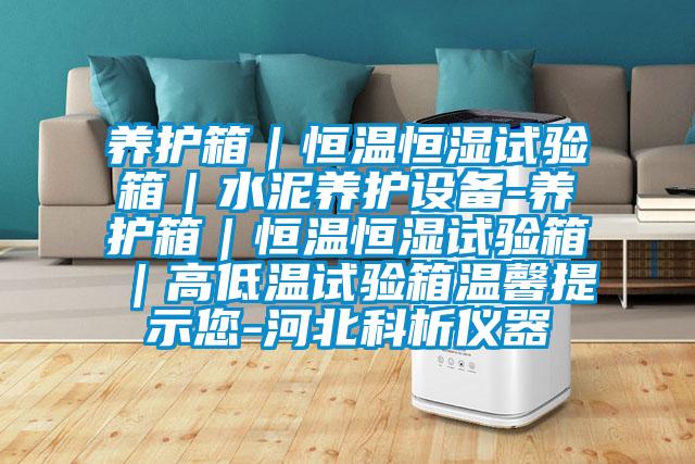 養(yǎng)護箱|恒溫恒濕試驗箱|水泥養(yǎng)護設(shè)備-養(yǎng)護箱|恒溫恒濕試驗箱|高低溫試驗箱溫馨提示您-河北科析儀器