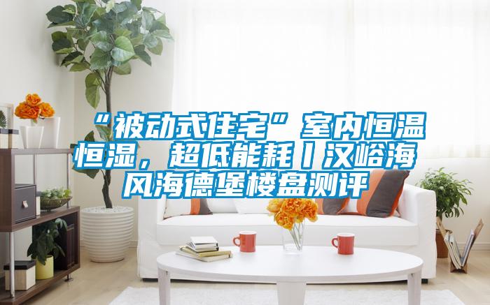 “被動式住宅”室內(nèi)恒溫恒濕,超低能耗丨漢峪海風(fēng)海德堡樓盤測評