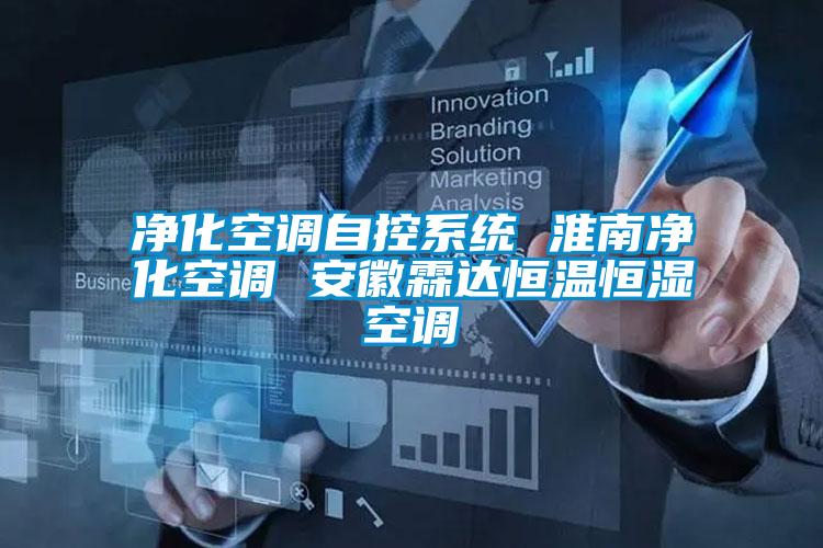 凈化空調(diào)自控系統(tǒng) 淮南凈化空調(diào) 安徽霖達恒溫恒濕空調(diào)