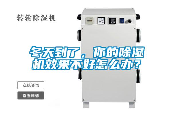 冬天到了,你的除濕機效果不好怎么辦?