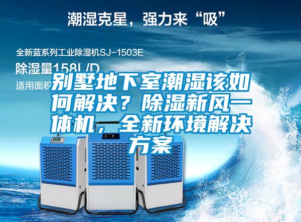 別墅地下室潮濕該如何解決?除濕新風(fēng)一體機,全新環(huán)境解決方案