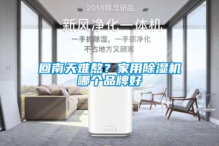 回南天難熬?家用除濕機哪個品牌好