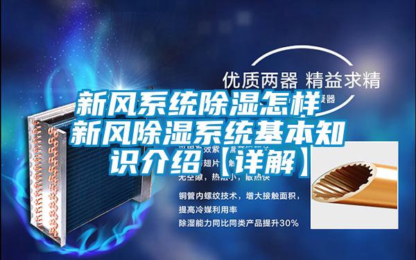 新風系統除濕怎樣 新風除濕系統基本知識介紹【詳解】