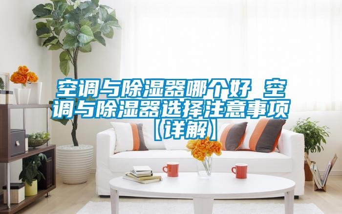 空調(diào)與除濕器哪個好 空調(diào)與除濕器選擇注意事項【詳解】