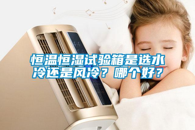 恒溫恒濕試驗箱是選水冷還是風冷？哪個好？