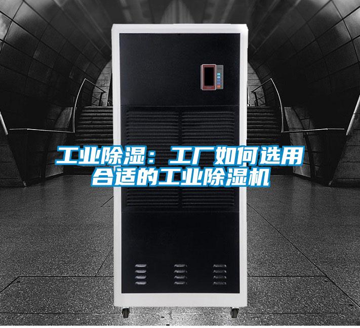 工業除濕:工廠如何選用合適的工業除濕機