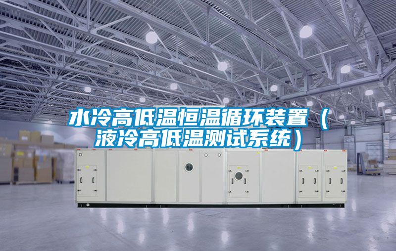 水冷高低溫恒溫循環(huán)裝置(液冷高低溫測試系統(tǒng))
