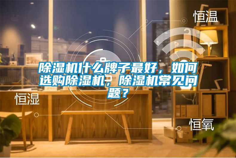 除濕機什么牌子最好,如何選購除濕機,除濕機常見問題?