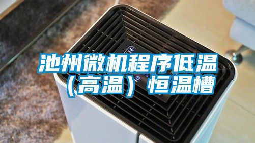 池州微機(jī)程序低溫(高溫)恒溫槽