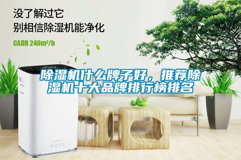 除濕機什么牌子好,推薦除濕機十大品牌排行榜排名