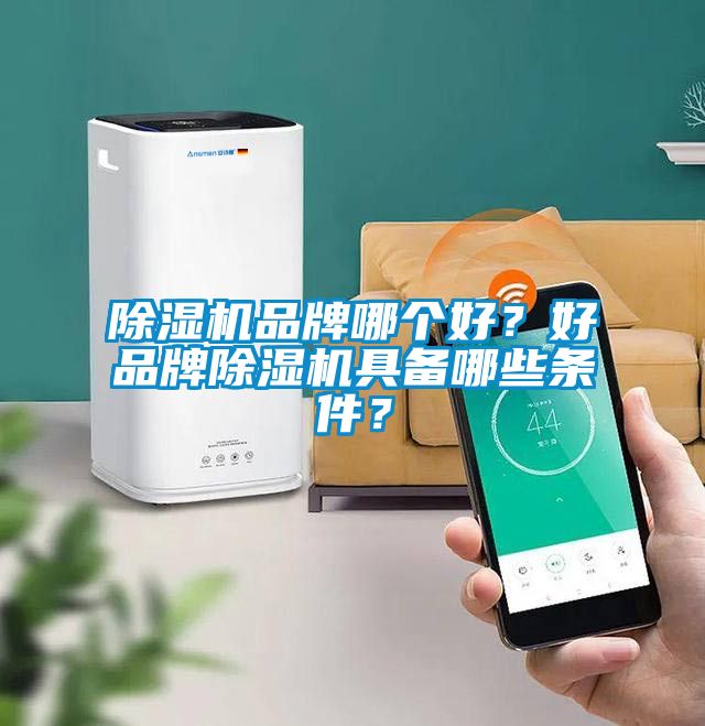 除濕機品牌哪個好?好品牌除濕機具備哪些條件?