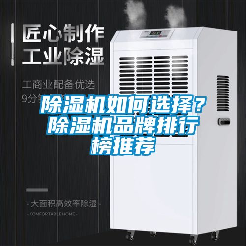 除濕機如何選擇？除濕機品牌排行榜推薦