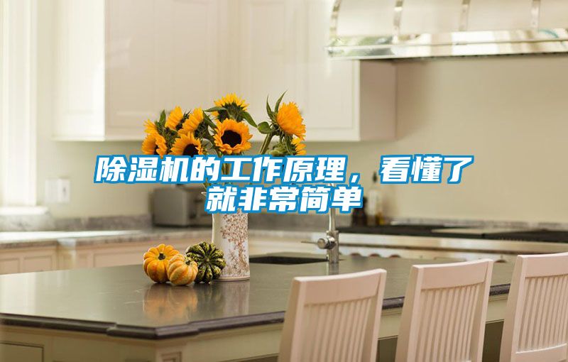 除濕機的工作原理，看懂了就非常簡單